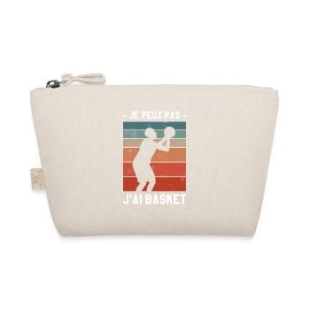 Je Peux Pas J'ai Basket Basket-ball Basketteur - Trousse biologique - nature - Devant