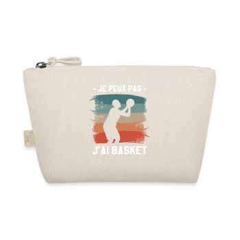 Je Peux Pas J'ai Basket Basket-ball Basketteur - Trousse biologique - nature - Devant
