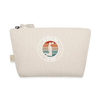 Je Peux Pas J'ai Foot Footballeur Football - Trousse biologique - nature - Devant