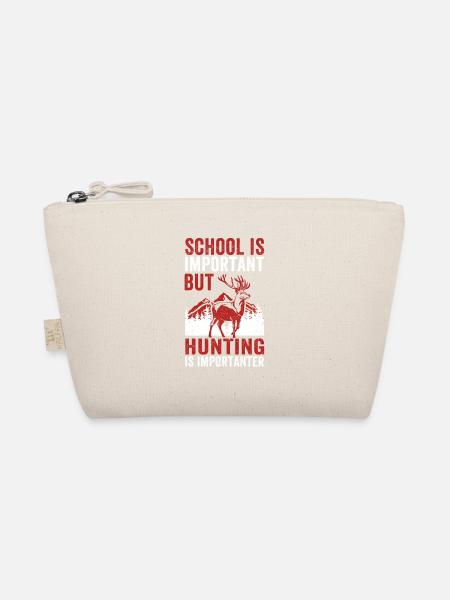 Die Schule ist wichtig, aber die Jagd ist wichtige - Bio-Täschchen - Natur - Vorne