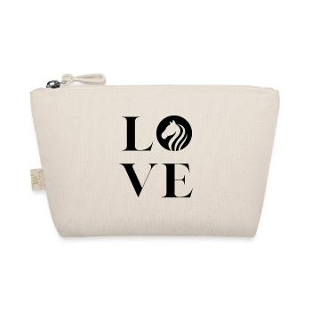 Horse Love - Organic Pouch - nature - Front