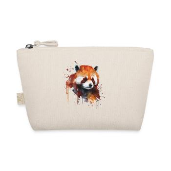 Mignon panda rouge coloré pour les amateurs de panda rouge - Trousse biologique - nature - Devant