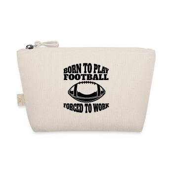 American Football Footballspieler Footballtrainer - Bio-Täschchen - Natur - Vorne