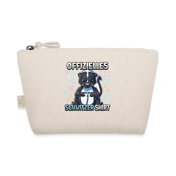 Offizielles Schwitzer Zocken Gamer Ego Shooter - Bio-Täschchen - Natur - Vorne