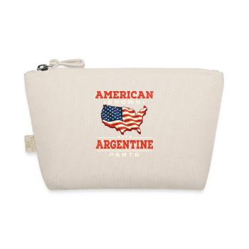 Americans grow with Argentine parts patri - Organic Pouch - nature - Front