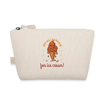 Nous crions tous pour une glace! Crème glacée amusante - Trousse biologique - nature - Devant