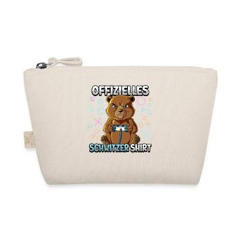 Offizielles Schwitzer Zocken Gamer Ego Shooter - Bio-Täschchen - Natur - Vorne