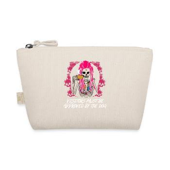 Visitors must be informed by the sarcastic dog lover. - Organic Pouch - nature - Front