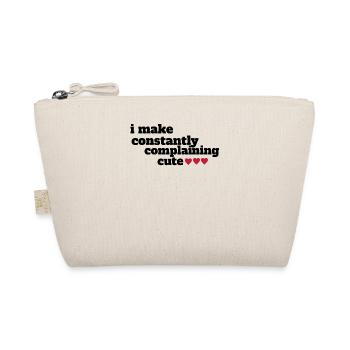 Funny Y2k Shirt, Y2k Baby Tee, Y2k Graphic Shirt, - Organic Pouch - nature - Front