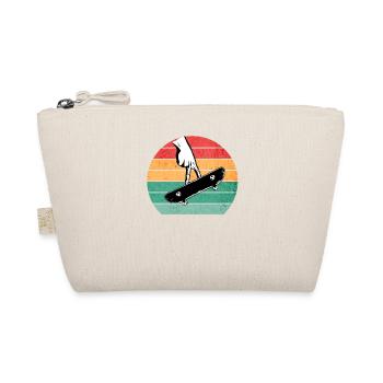 Fingerboarding Shirt, Fingerboard Shirt, Fingerboa - Organic Pouch - nature - Front