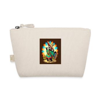 Coati Wearing Sombrero Kawaii Dabbing Coati - Organic Pouch - nature - Front