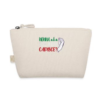 Italian Nonna Shirt, Funny Italian Shirt, Nonna Gi - Organic Pouch - nature - Front