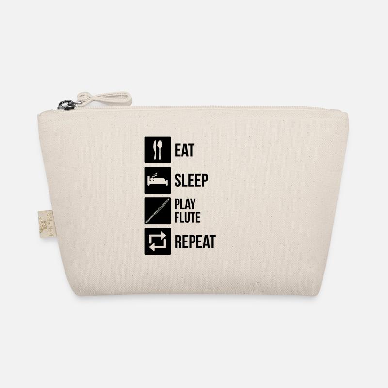 Querflöte Querflötenspieler Querflötist Bio-Täschchen