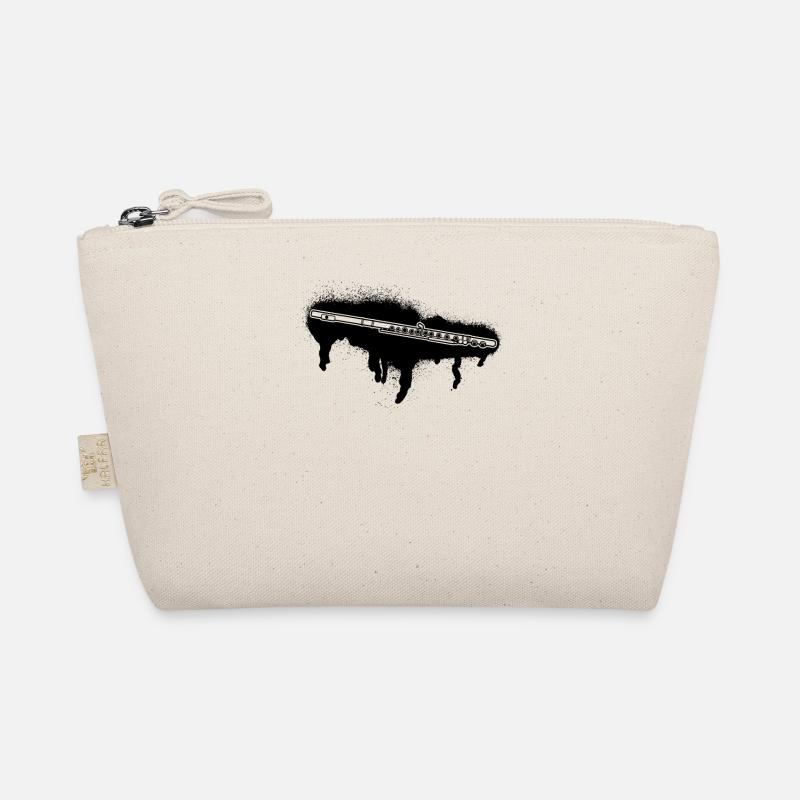 Querflöte Querflötenspieler Querflötist Bio-Täschchen