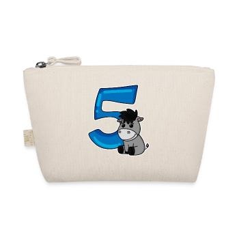 5 ans - 5ème anniversaire avec motif animal - Trousse biologique - nature - Devant