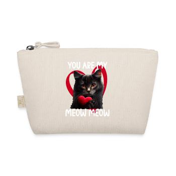 Tu es mon Meow Meow Cat - Trousse biologique - nature - Devant