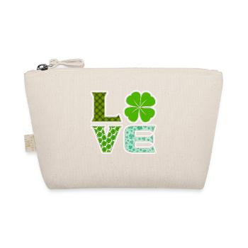 Love Clover Lucky St. Patrick’s Day Vibes - Trousse biologique - nature - Devant