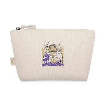 Gamer Hands Halloween Gaming Video Game Player - Organic Pouch - nature - Front