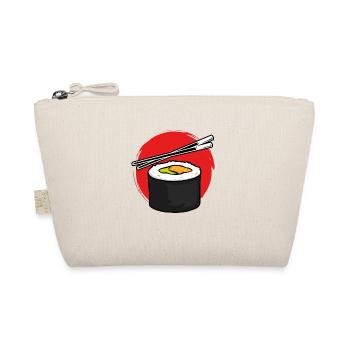 Red Sun of White Maki Sushi Roll - Organic Pouch - nature - Front