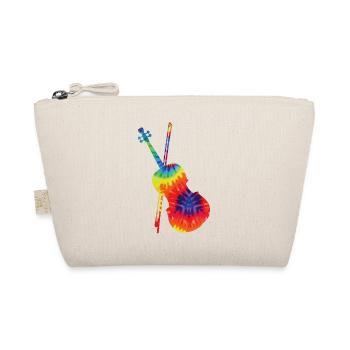 Violon Violoniste Tie Dye 80s 90s - Trousse biologique - nature - Devant
