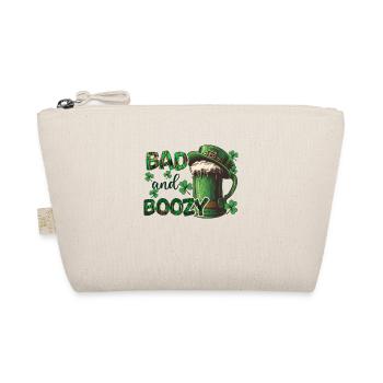 All Irish Ireland Clover Green St Patrick's Day - Organic Pouch - nature - Front