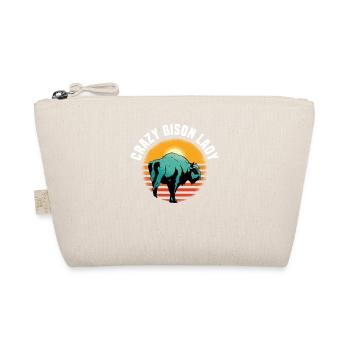 Buffalo Bison Ox Indian American - Organic Pouch - nature - Front