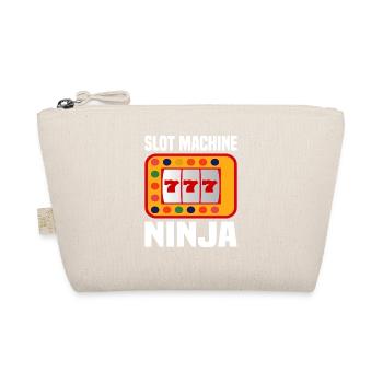 Casino Gambling Slot Machine Card Game - Organic Pouch - nature - Front