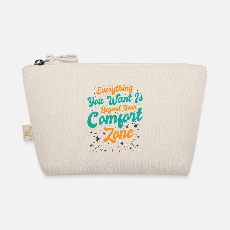Meaningful Knowledge Motivator Comfort Zone Organic Pouch