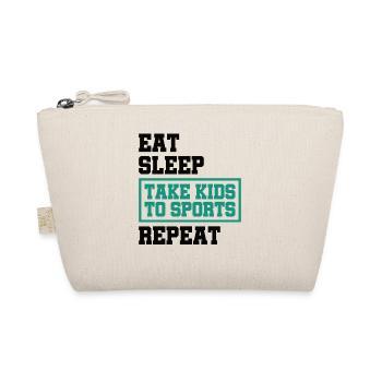 Nourriture Dormir Enfants Sports Mère Père Cadeau - Trousse biologique - nature - Devant