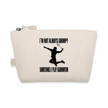 Badminton badminton team Badminton fan - Organic Pouch - nature - Front