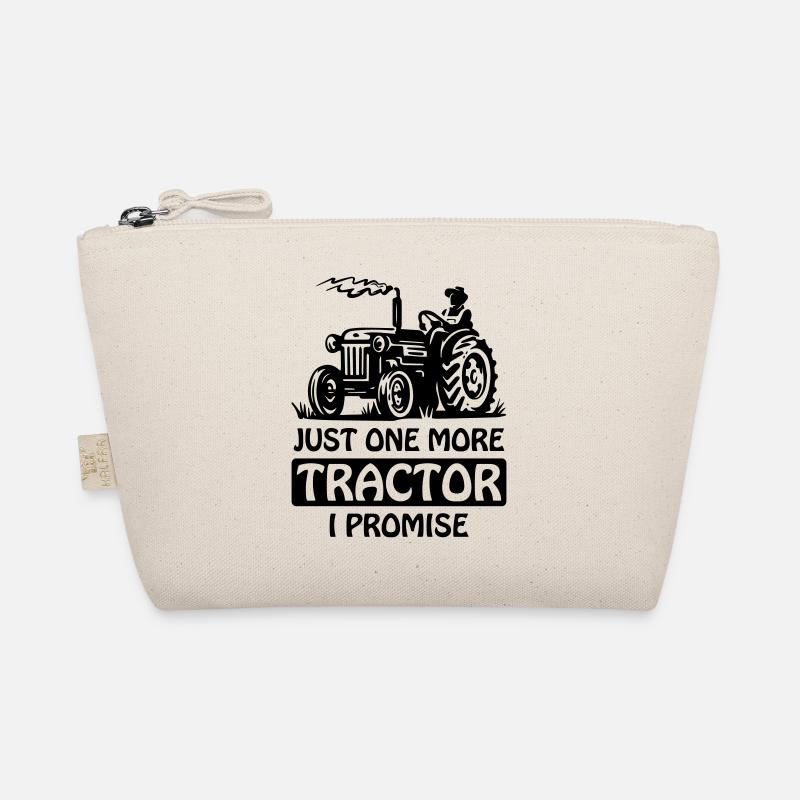 Just One More Tractor I Promise - Organic Pouch - nature