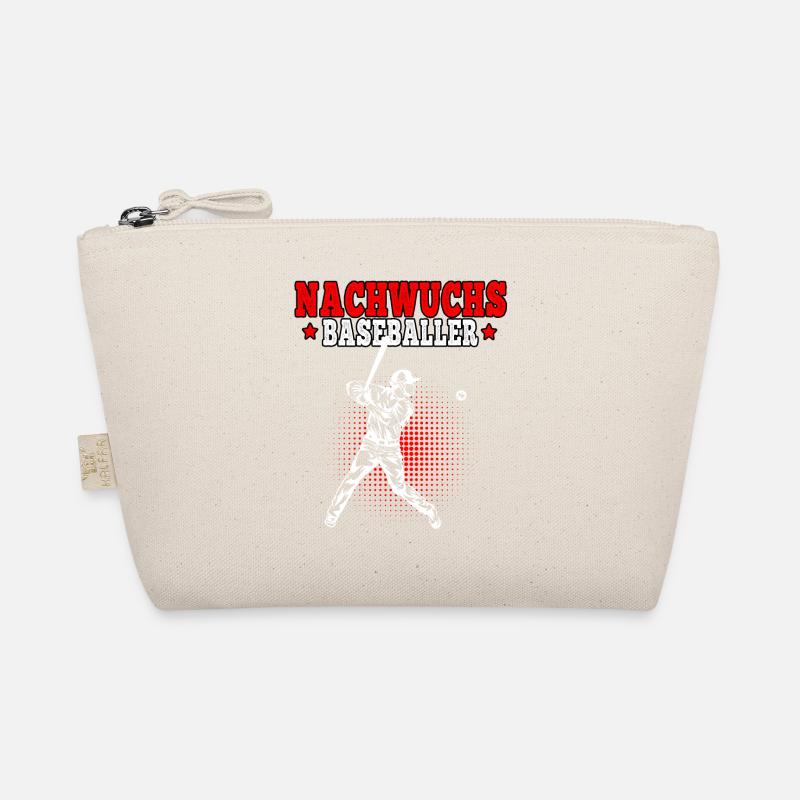 Baseball Nachwuchs Baseballer Baseballspieler - Bio-Täschchen - Natur