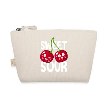 Sour cherries twin siblings design - Trousse biologique - nature - Devant