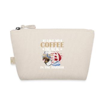 I Like My Coffee Black History Teacher Education - Organic Pouch - nature - Front