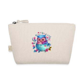 hibou animal doux oiseau sauvage zoo forêt nature enfant - Trousse biologique - nature - Devant