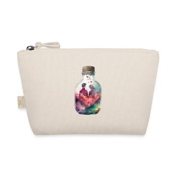 Couple amoureux Couple Parents Saint Valentin Amour - Trousse biologique - nature - Devant