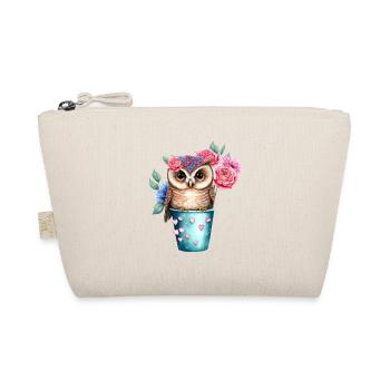 hibou animal doux oiseau sauvage zoo forêt nature enfant - Trousse biologique - nature - Devant