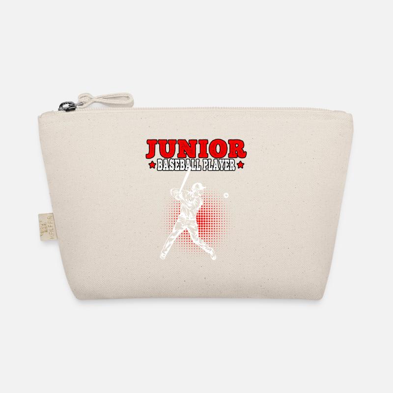 Junior Baseball Player Baseballer Baseballspieler Bio-Täschchen