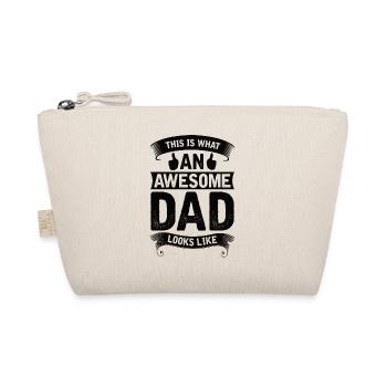 World's Best Dad Dad Couples Couple Parents Dad Daddy - Organic Pouch - nature - Front