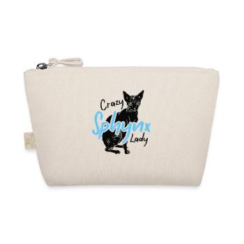 Verrückte Sphynx Lady Ever Kitten Pet Owner - Bio-Täschchen - Natur - Vorne