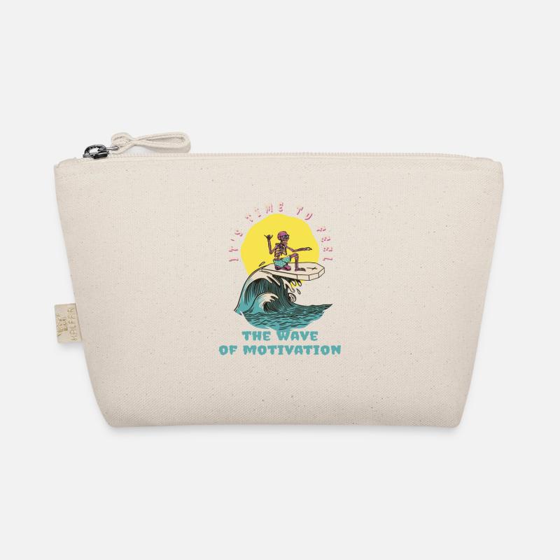 Il est temps de sentir la vague de motivation Surfer Trousse biologique