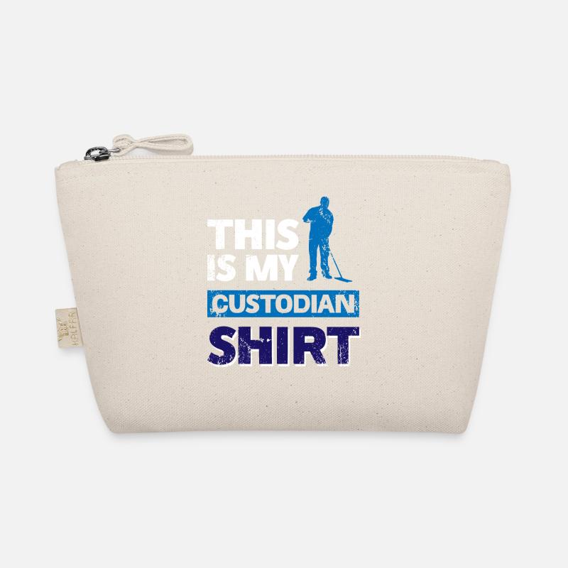 Das ist mein Custodian Shirt Bio-Täschchen