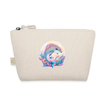 dauphin animal mignon sauvage zoo mer océan nature enfant - Trousse biologique - nature - Devant