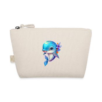 dauphin animal mignon sauvage zoo mer océan nature enfant - Trousse biologique - nature - Devant