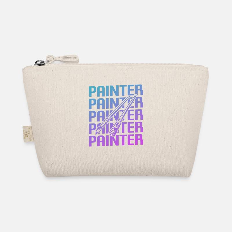 Retro Painter Paint Painting Organic Pouch