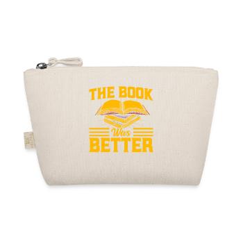 The book was better read book gift - Organic Pouch - nature - Front