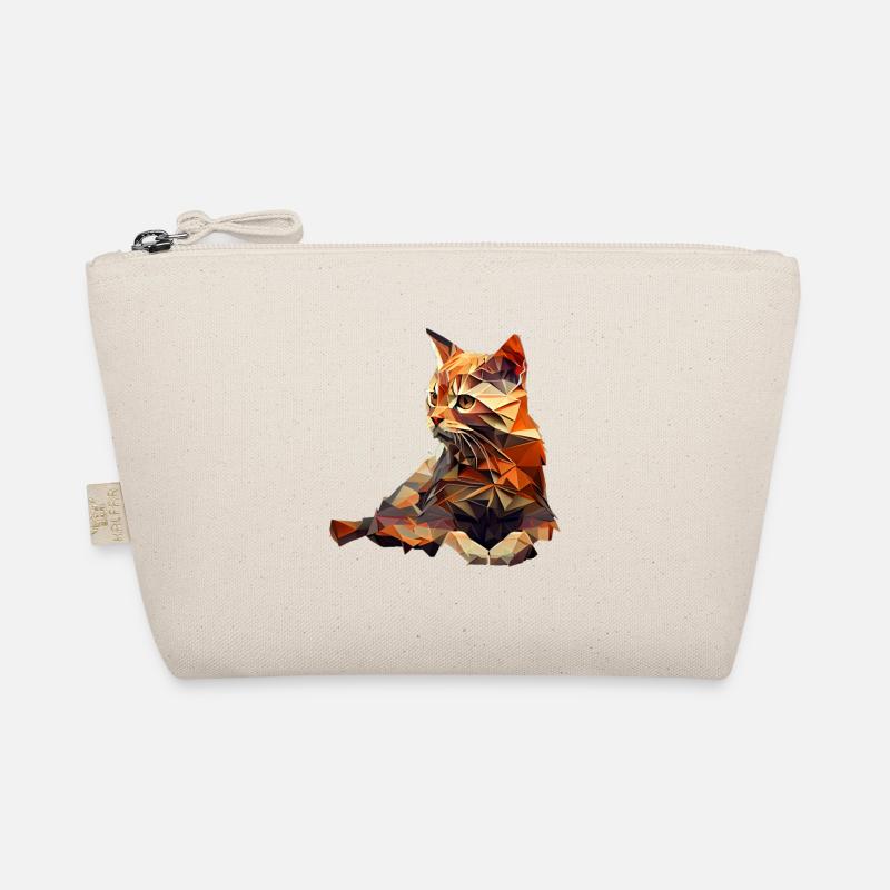 Katze Katzen Kätzchen Polygon Katze Bio-Täschchen