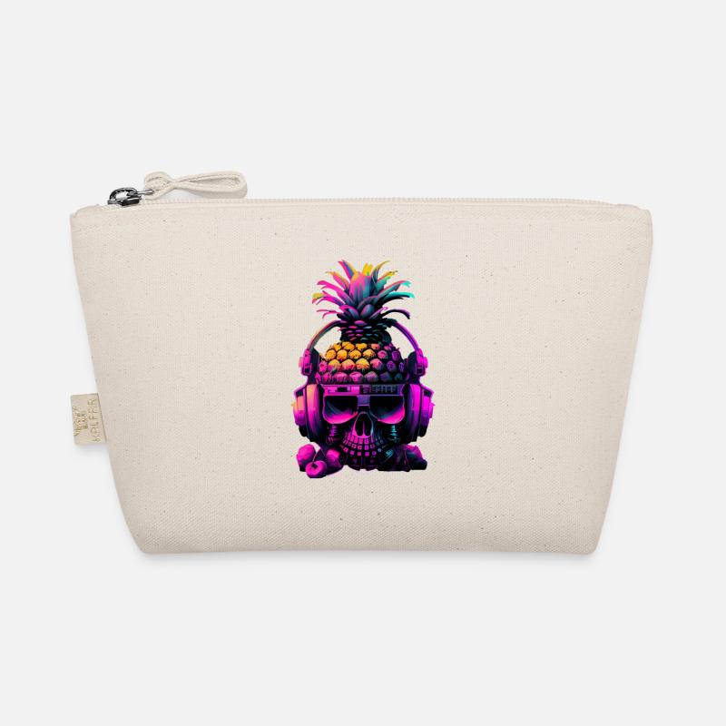 EDM Music Rave Festival Pineapple Techno Organic Pouch