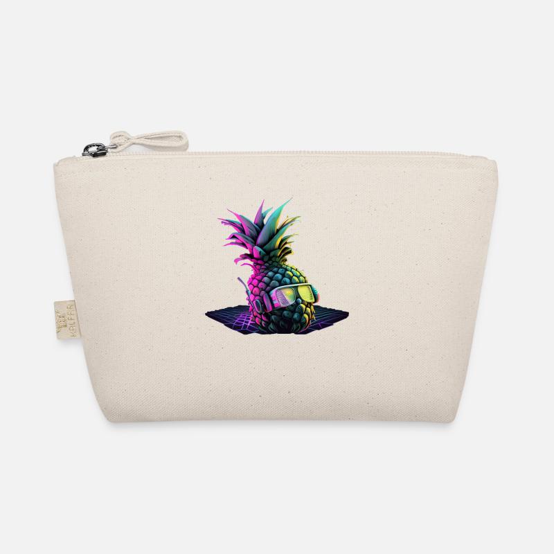 EDM Music Rave Festival Pineapple Techno Organic Pouch