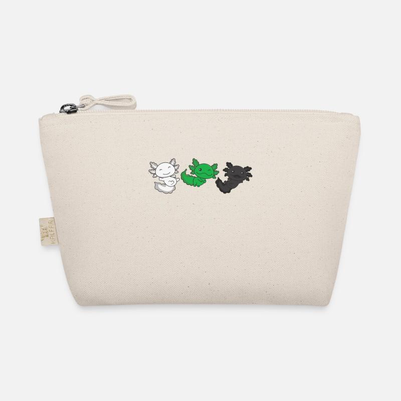 Neutrois Flag Pride LGBTQ Axolotl Bio-Täschchen